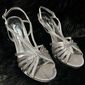 Touch of Nina Silver Heels